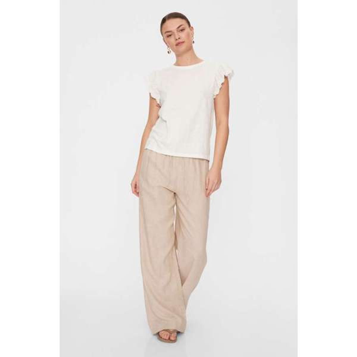 FQLAVA-PANTS Sand melange