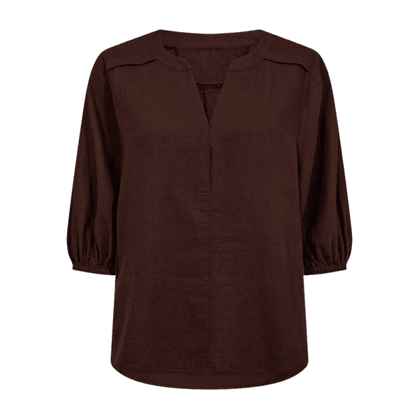 Hovedbilde FQLAVA-BLOUSE Coffee Bean