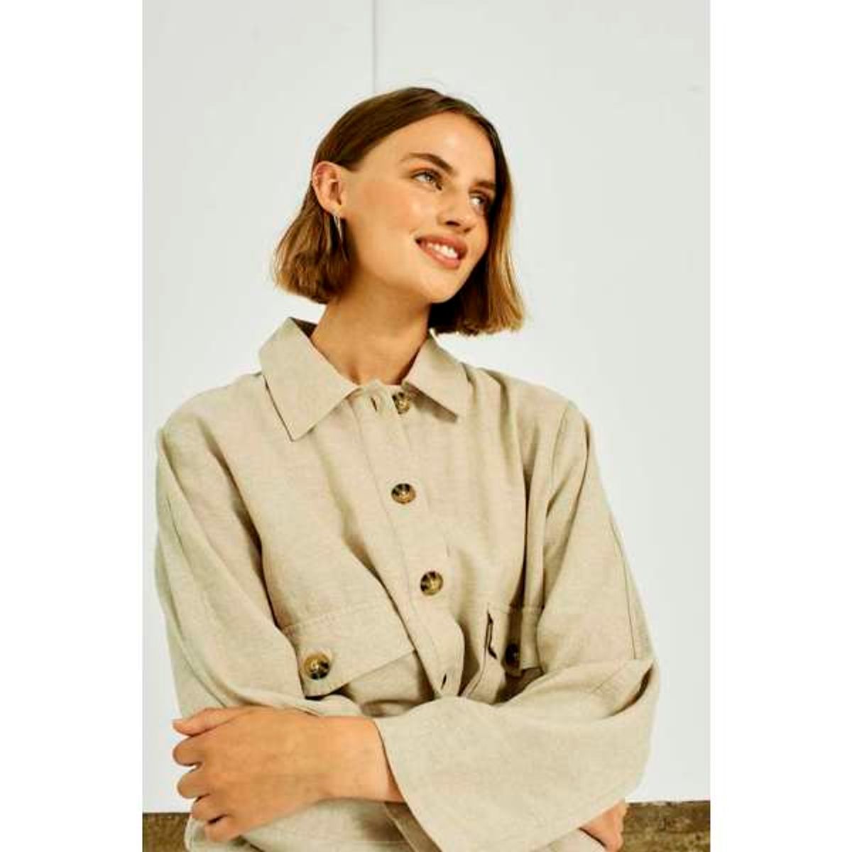 FQLAVA-JACKET Sand Melange
