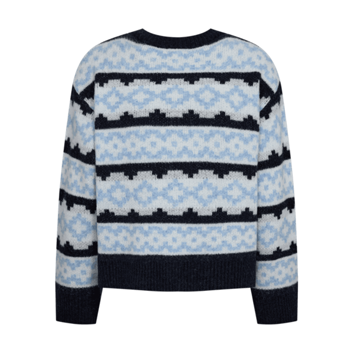 FQALPA-Cardigan Navy/Star Offwhite