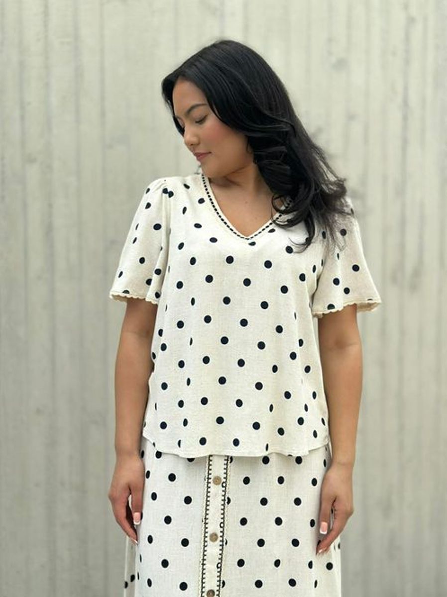 Daniela bluse Blå